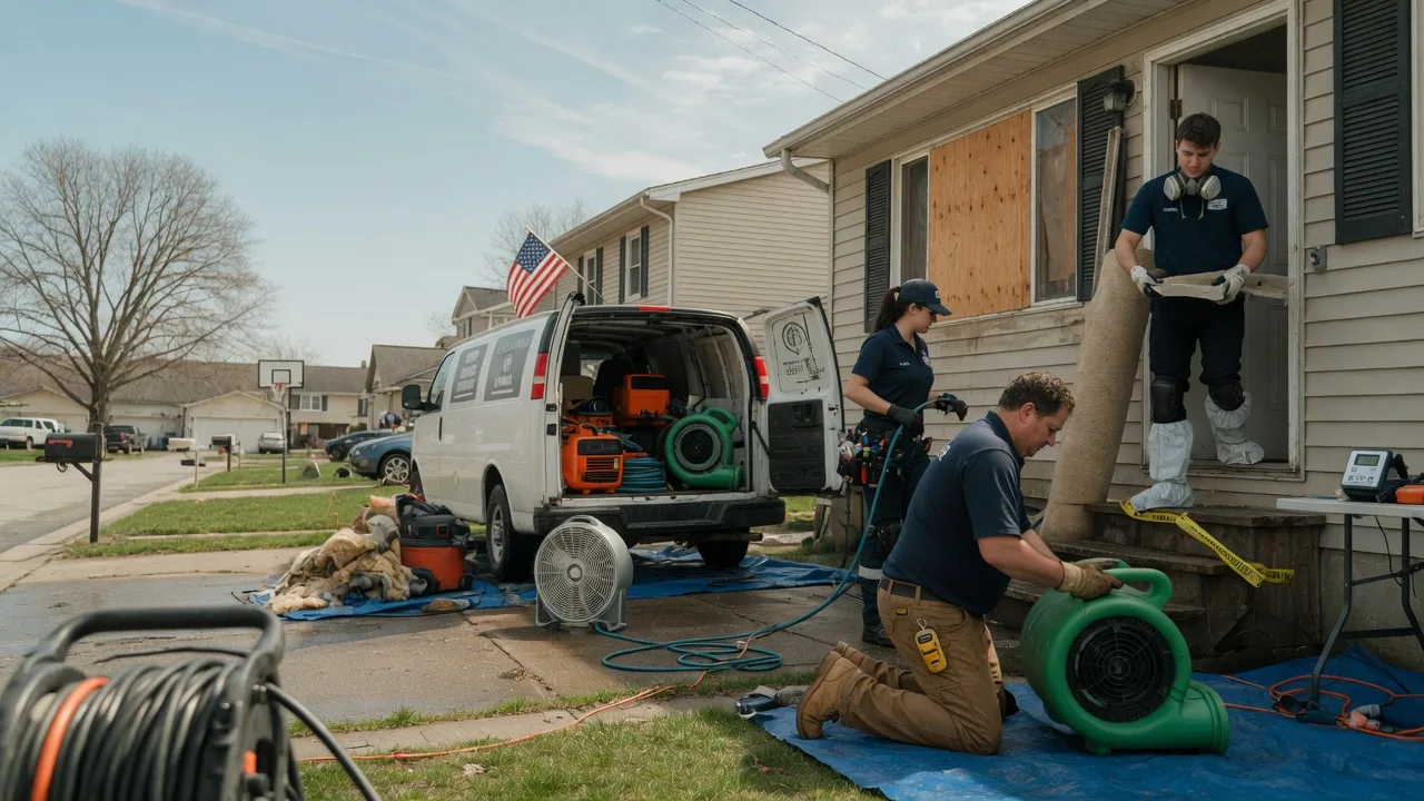 Water Damage Restoration in Foxworth, MS near me
